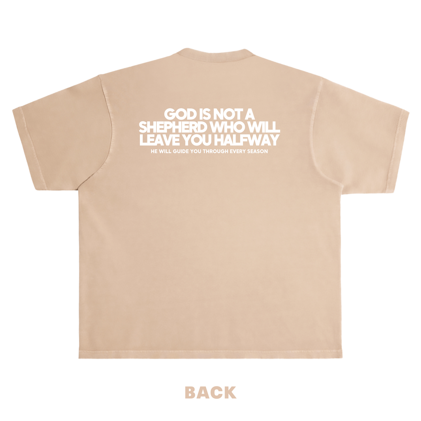 Good Shepherd Tee- Tan