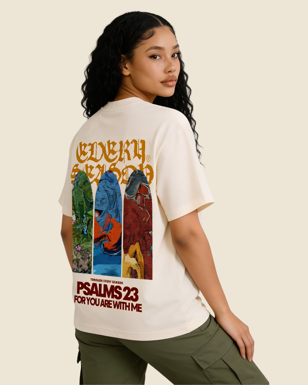 PREORDER Psalms 23 Tee Cream