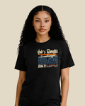 God's Thoughts Tee- Black